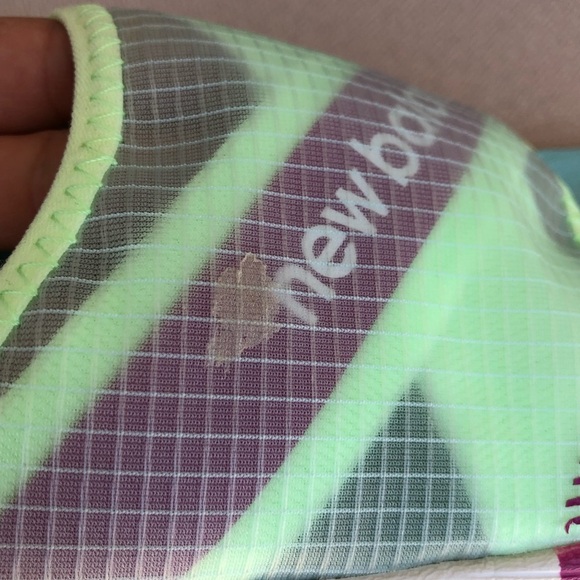 New Balance 360 Women's White/Mint/Magenta/Surf Slide Sandal Size 10 - Picture 11 of 11